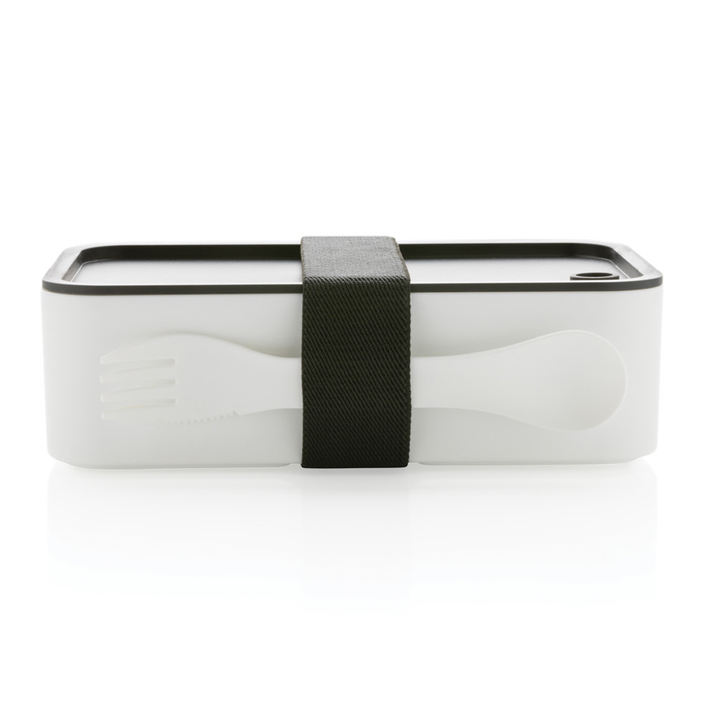 PP lunchbox met spork