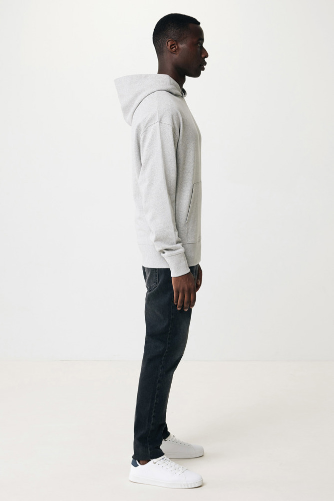 IQONIQ Yoho gerecycled katoen relaxed hoodie