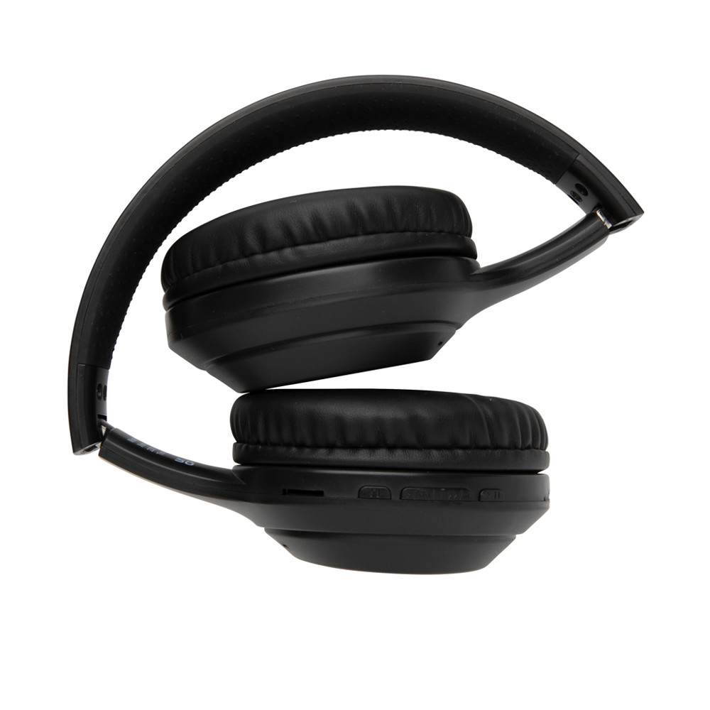 RCS standaard recycled plastic hoofdtelefoon