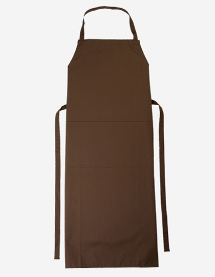 Bib Apron Verona 110 x 75 cm - Toffee