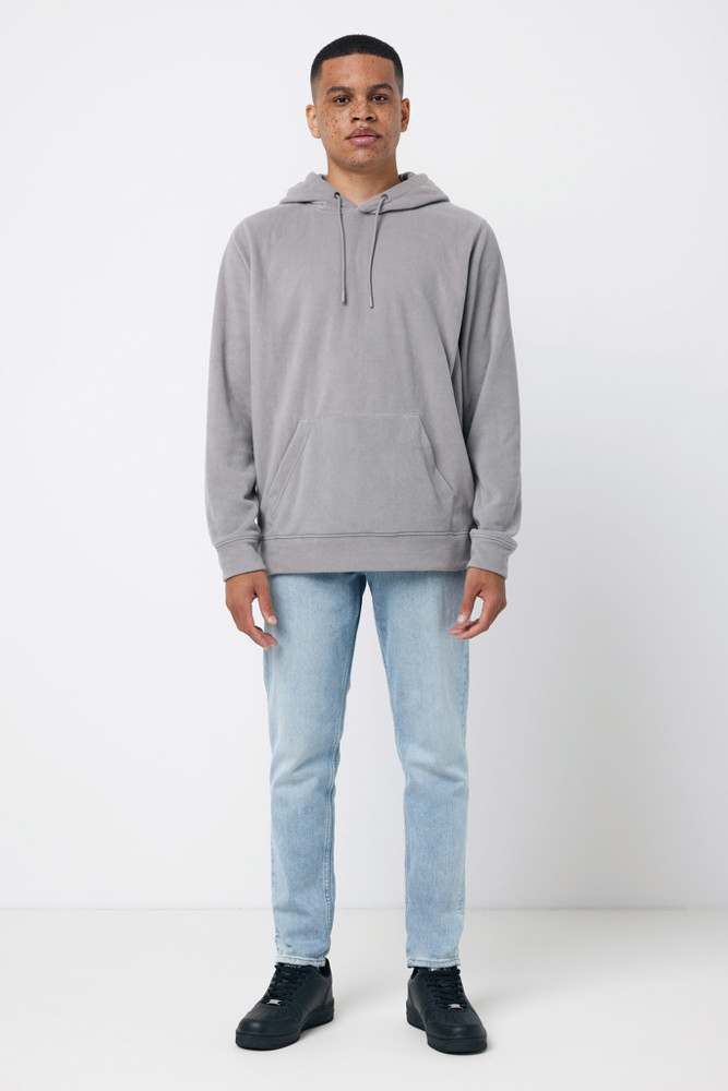 IQONIQ Trivor gerecycled polyester fleece hoodie