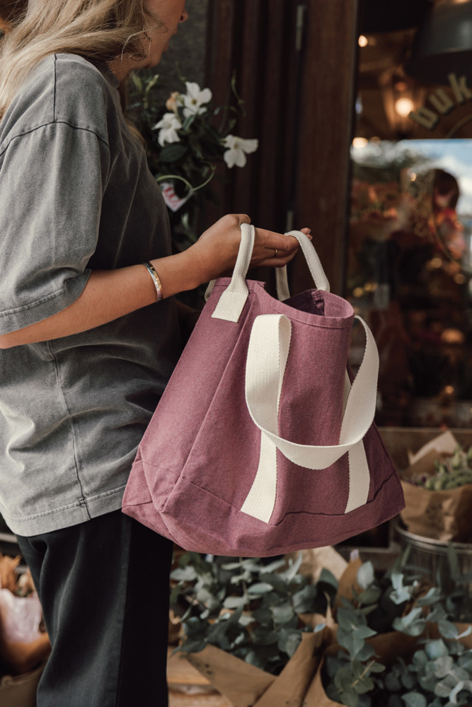 BEAU AWARE™ strandtas van 400gsm gerecycled canvas