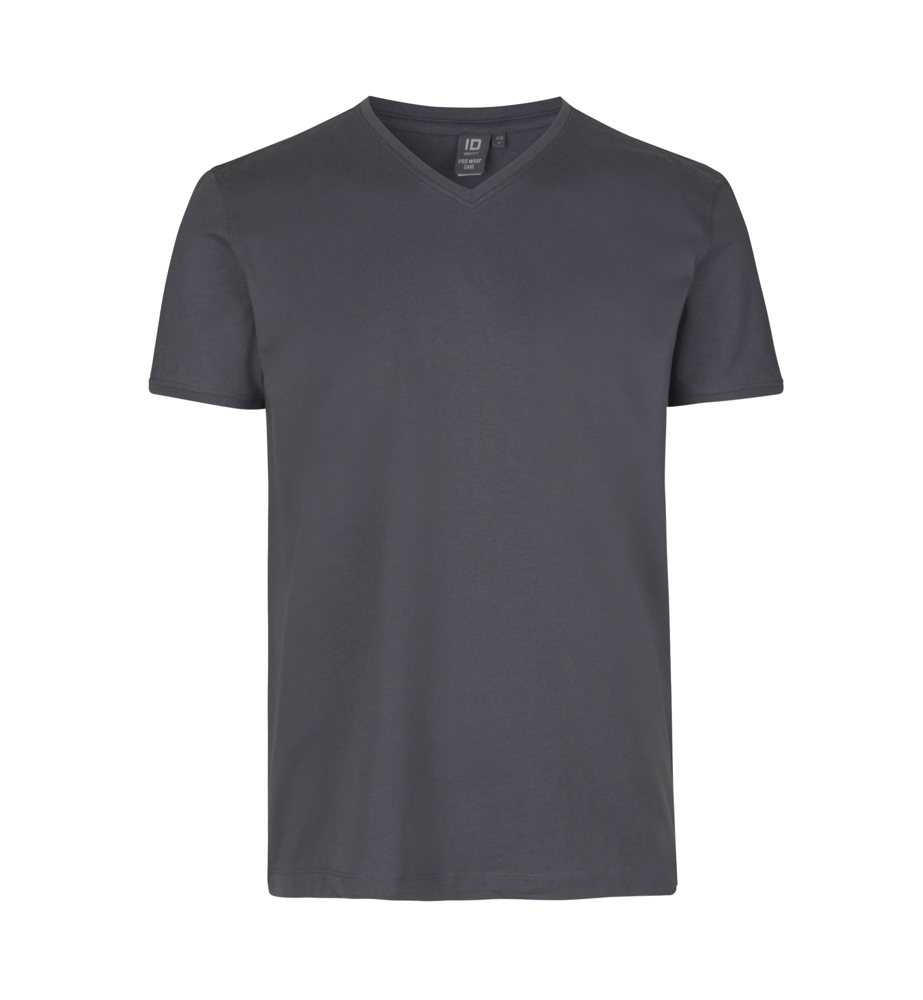 PRO Wear CARE T-shirt | v-hals - Silver grey (C-265)