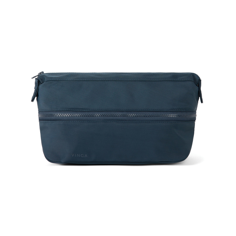 VINGA Baltimore Neo RCS uitbreidbare toilettas - donkerblauw (± PMS 19-4110 TPG)