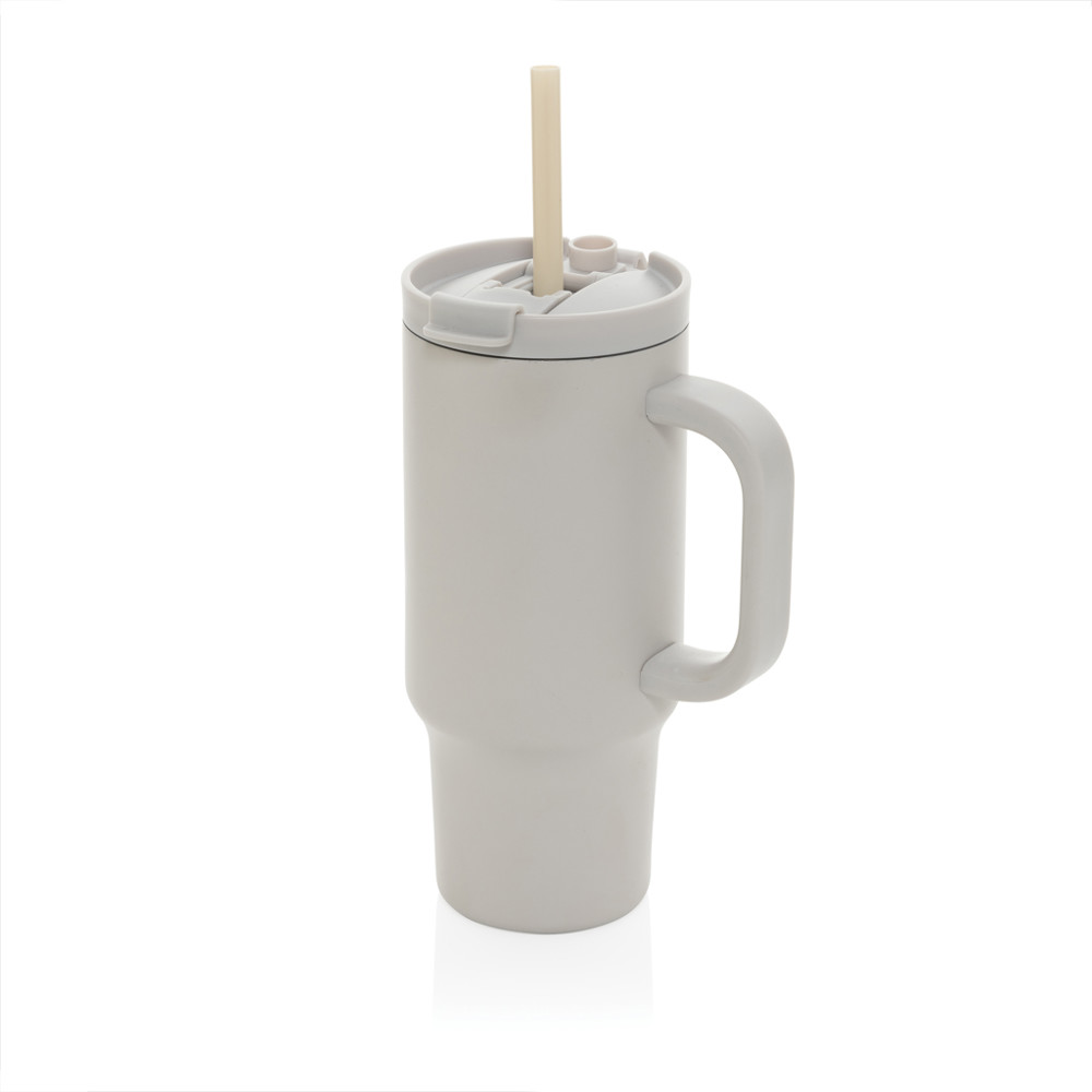 Cruiser RCS recycled lekvrije compacte beker 480ML - warm brown (± PMS warm beige)