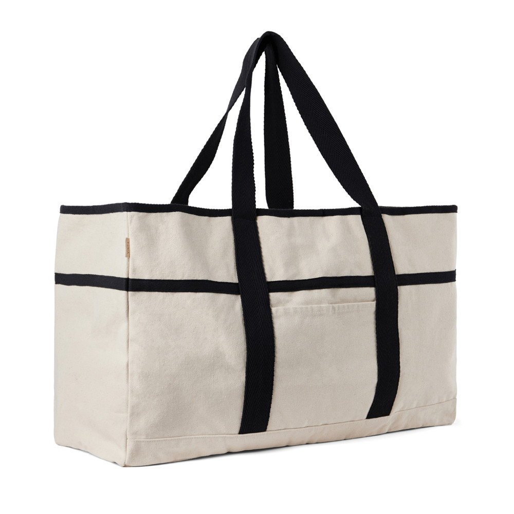 VINGA Volonne AWARE™ recycled canvas strandtas