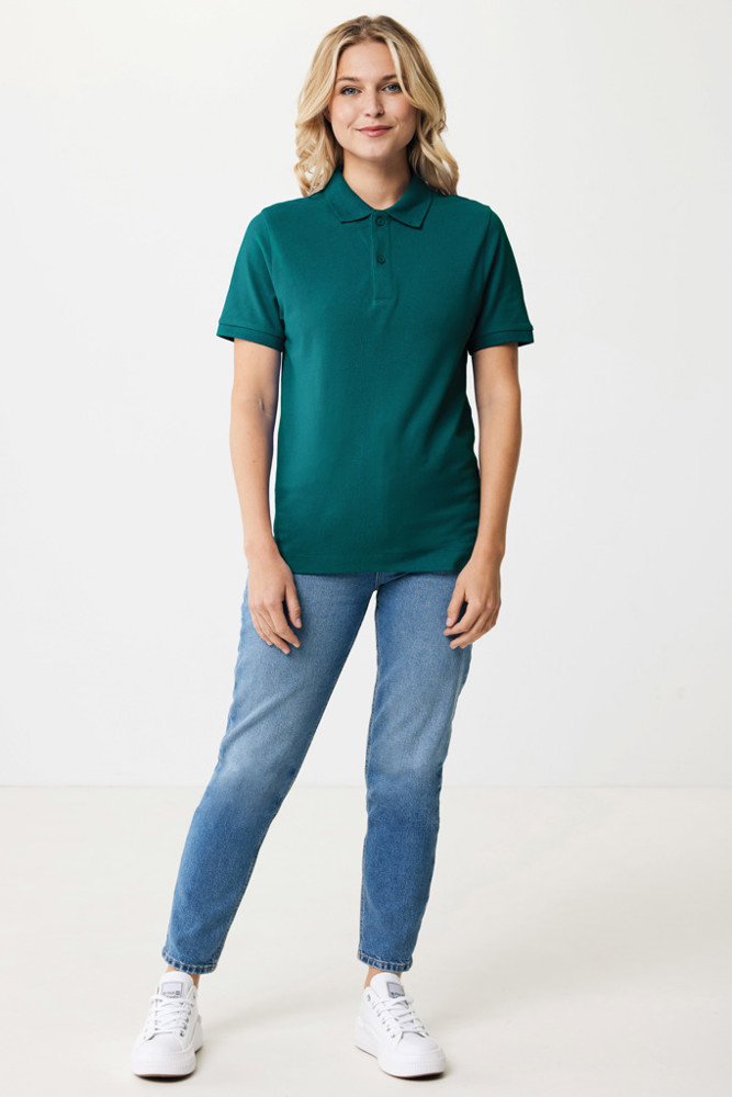 IQONIQ Yosemite gerecycled katoen pique polo
