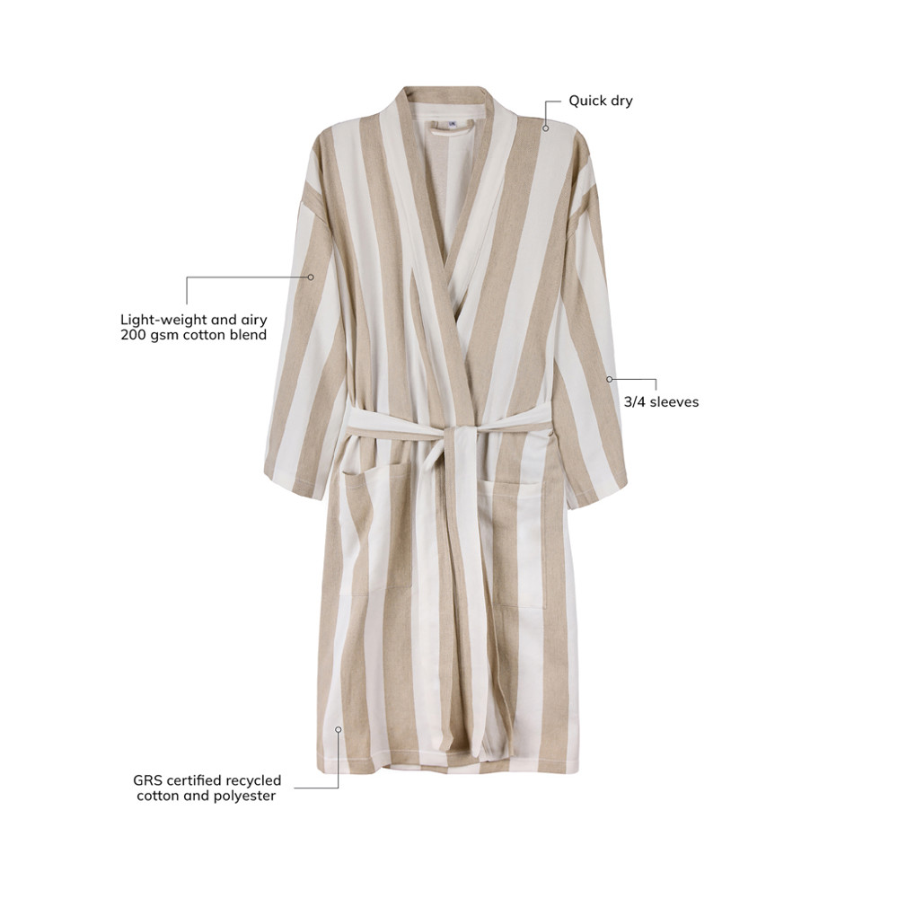 VINGA Ornos GRS katoenen hamam badjas L/XL