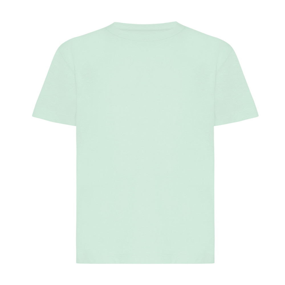 IQONIQ Koli kids lichtgewicht gerecycled katoen t-shirt - crushed mint (± PMS 12-5410 TCX)