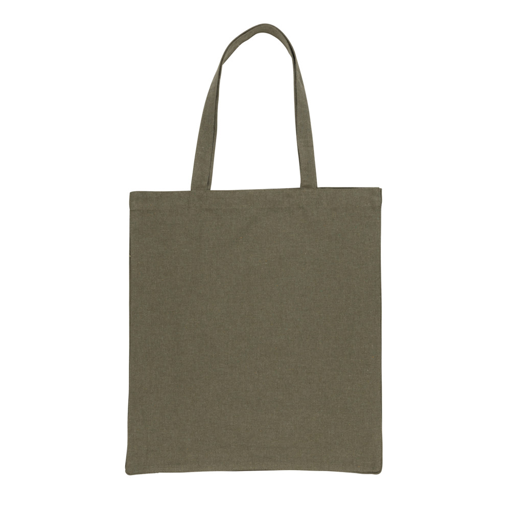Impact AWARE™ gerecycled katoenen draagtas met bodem 145gsm