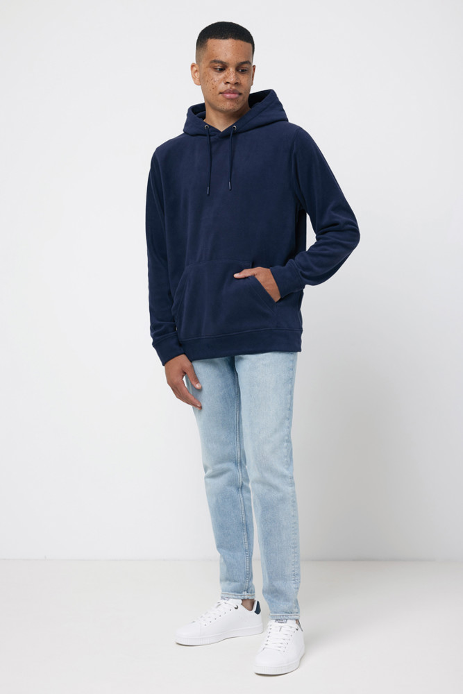 IQONIQ Trivor gerecycled polyester fleece hoodie