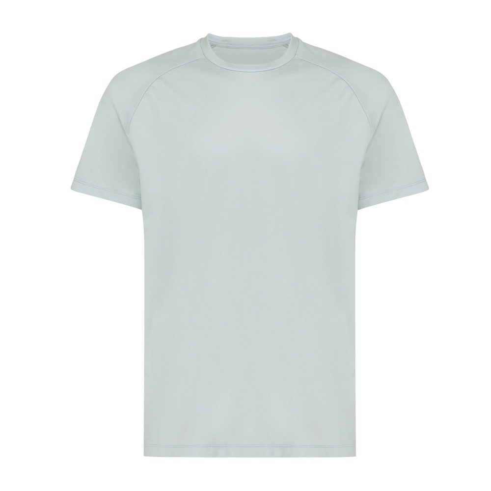 IQONIQ Tikal gerecycled polyester sneldrogend sport t-shirt - iceberg green (± PMS 15-5205 TCX)