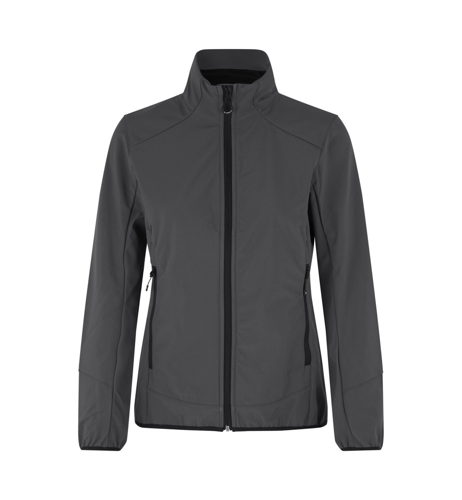 CORE softshell jas | dames - Silver grey (C-265)