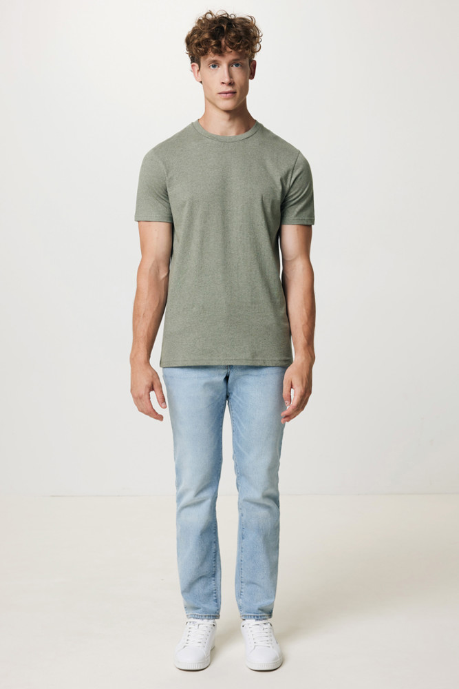 IQONIQ Manuel gerecycled katoen t-shirt ongeverfd
