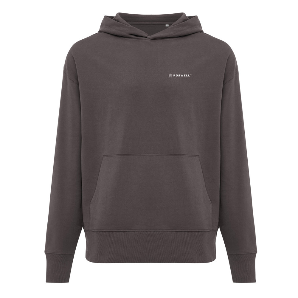 IQONIQ Yoho gerecycled katoen relaxed hoodie