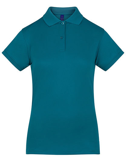 Henbury - Ladies´ Coolplus® Wicking Polo Shirt - Teal