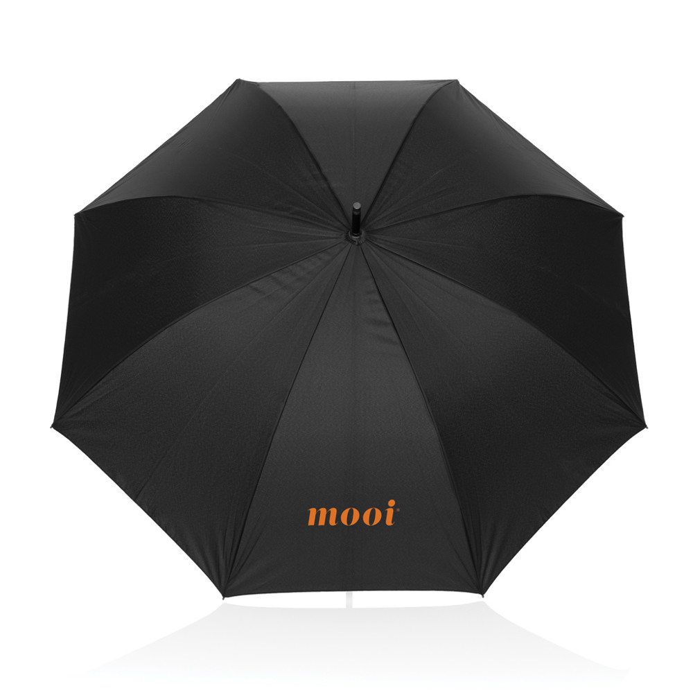 Swiss Peak Vero Aware™ RPET 25” umbrella met luxe handvat