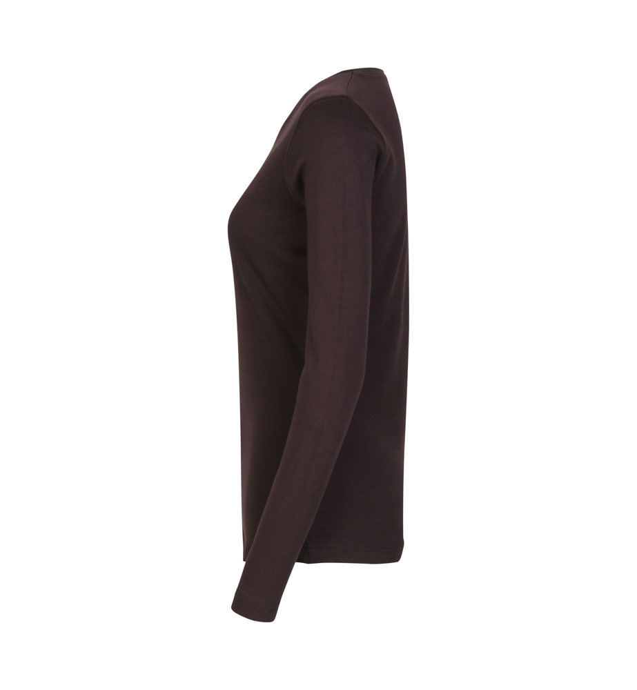 Interlock T-shirt | lange mouw | dames