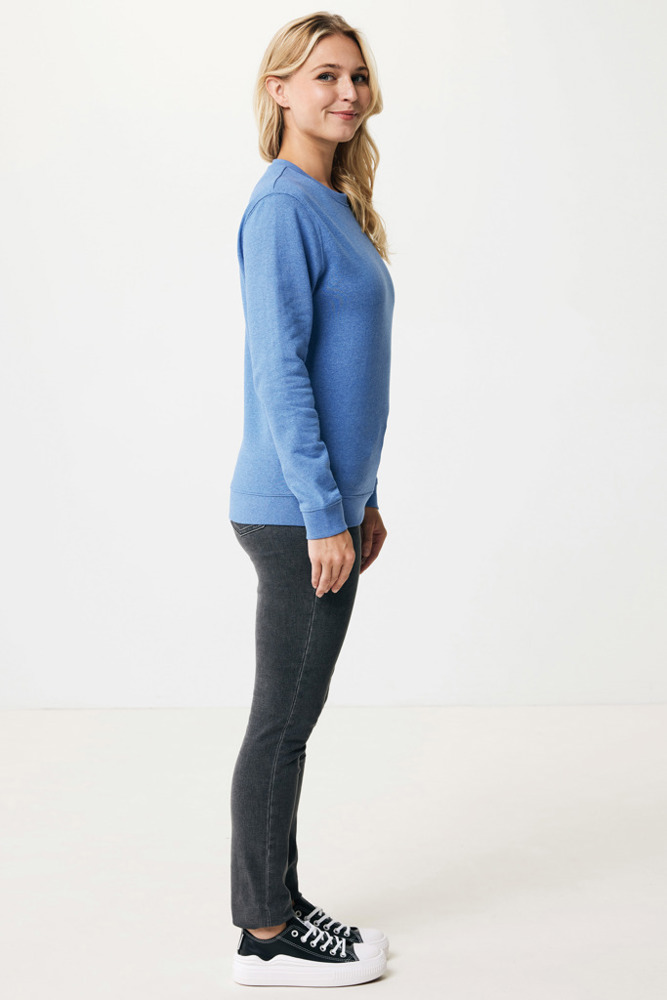 IQONIQ Denali gerecycled katoen sweater ongeverfd