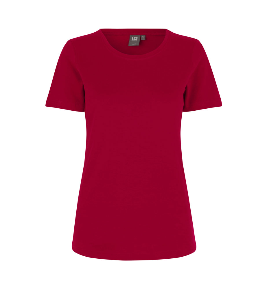 Interlock T-shirt | dames - Rood (C-330)