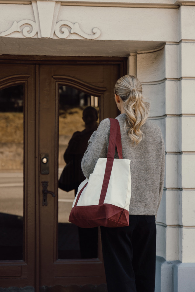 SHOP LOCAL AWARE™ recycled cotton 350gsm Tote bag