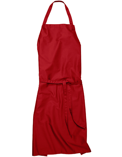 Bib Apron Verona 90 - Red