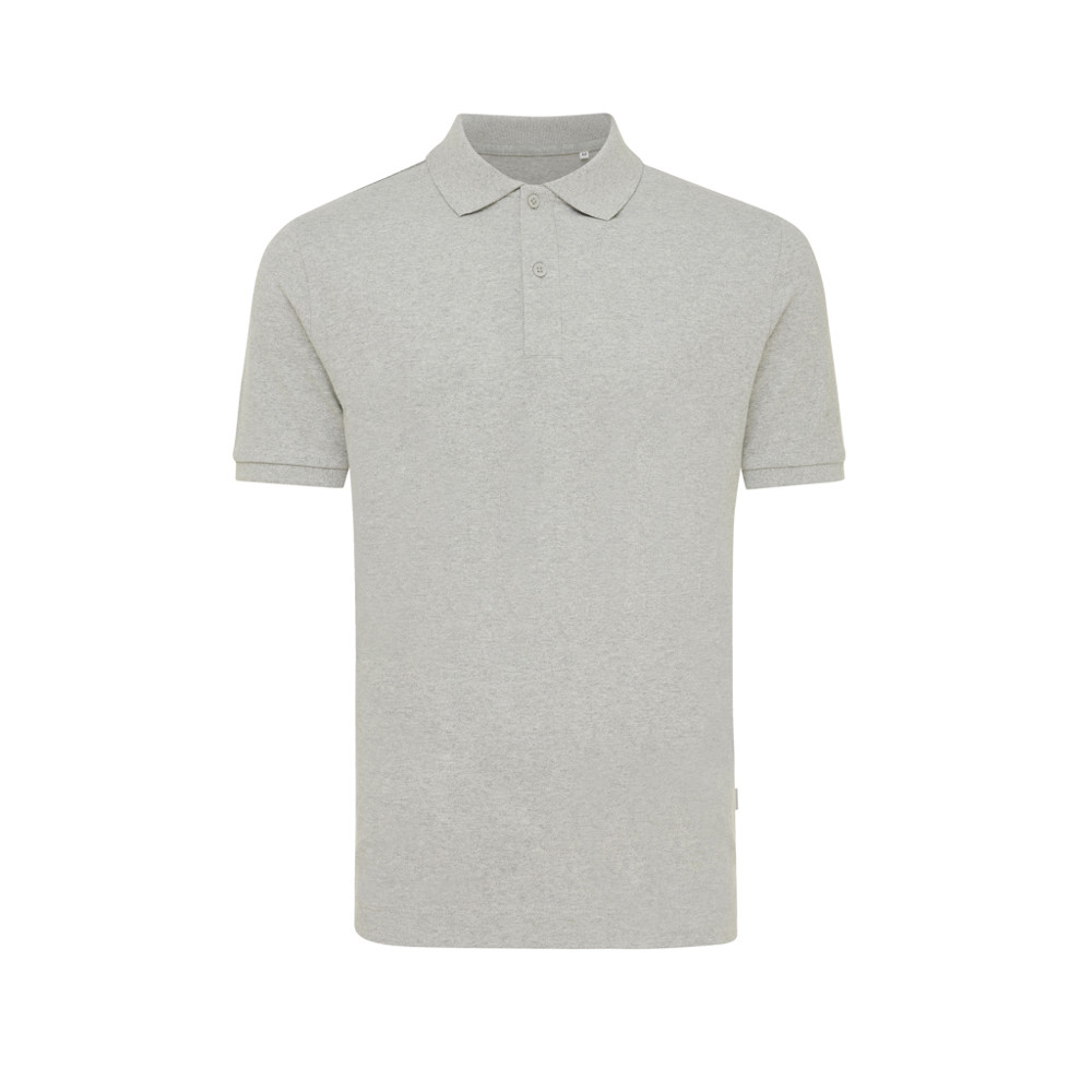 IQONIQ Yosemite gerecycled katoen pique polo - heather grey (± PMS heather grey)