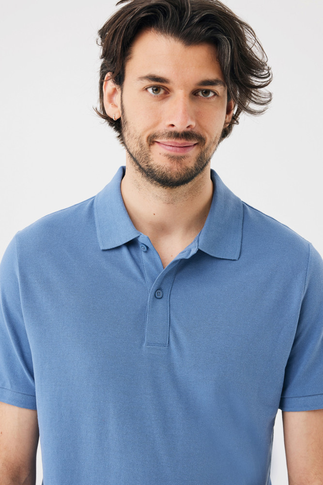 IQONIQ Yosemite gerecycled katoen pique polo