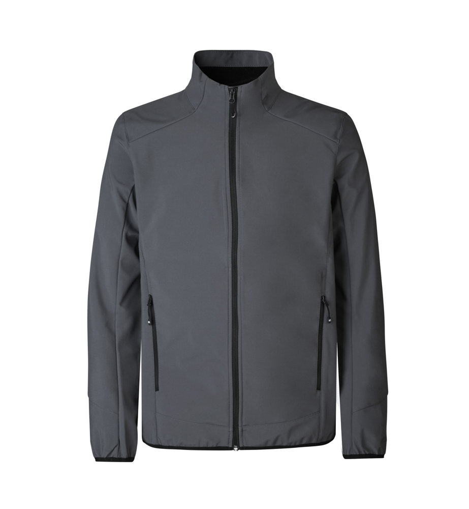 CORE softshell jas - Silver grey (C-265)