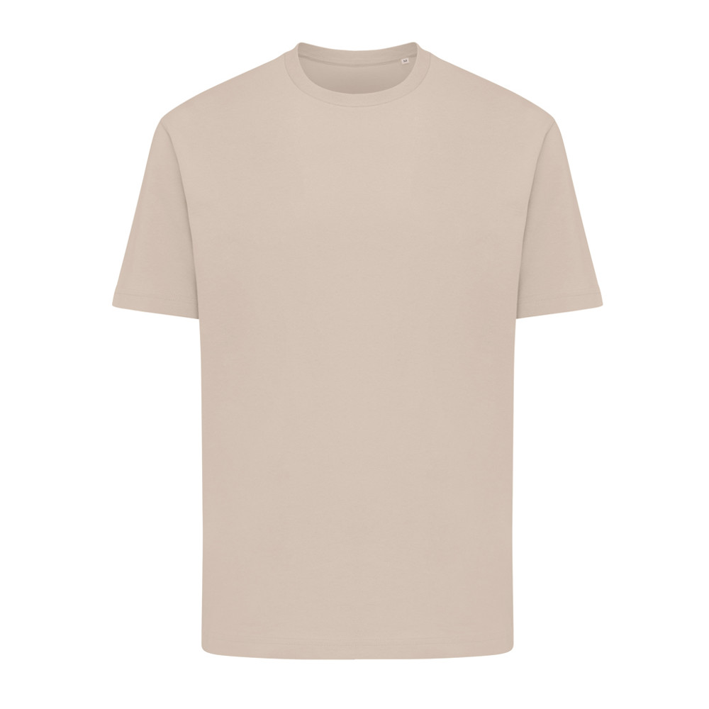 IQONIQ Teide gerecycled katoen t-shirt - desert (± PMS 14-0708 TCX)