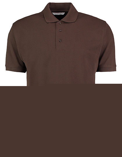 Kustom Kit - Classic Fit Klassic Superwash® 60° Polo - Chocolate