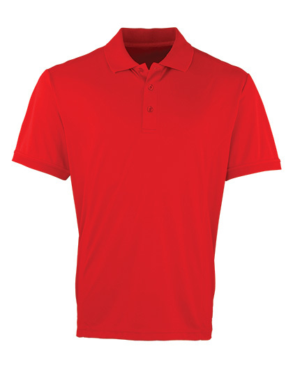 Premier Workwear - Men´s Coolchecker® Piqué Polo - Red (ca. Pantone 200C)