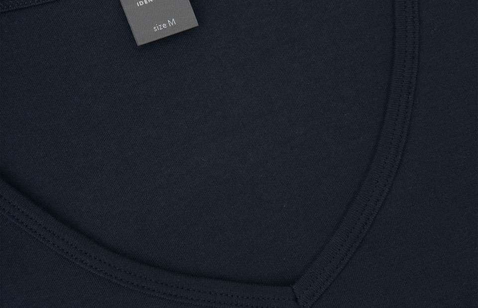 Interlock T-shirt | v-hals | dames