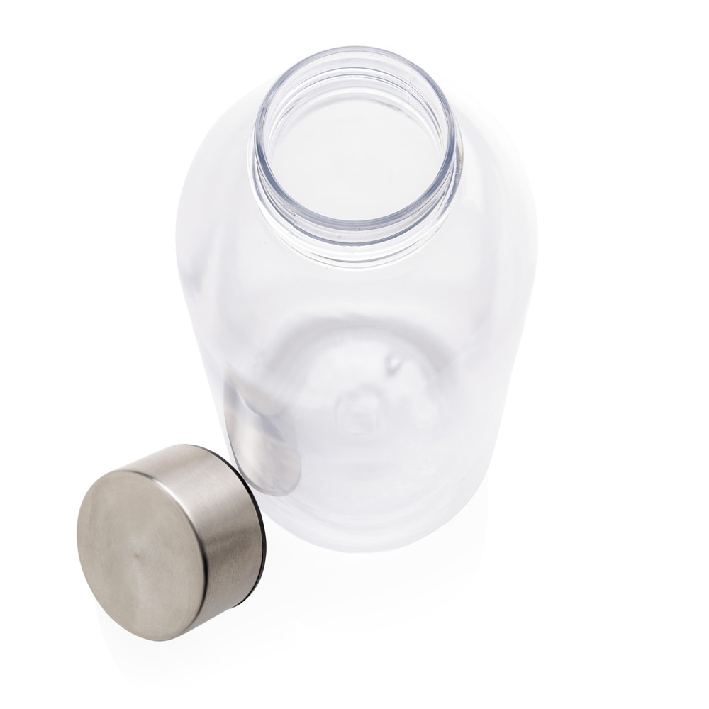 Lekvrije waterfles met metallic dop