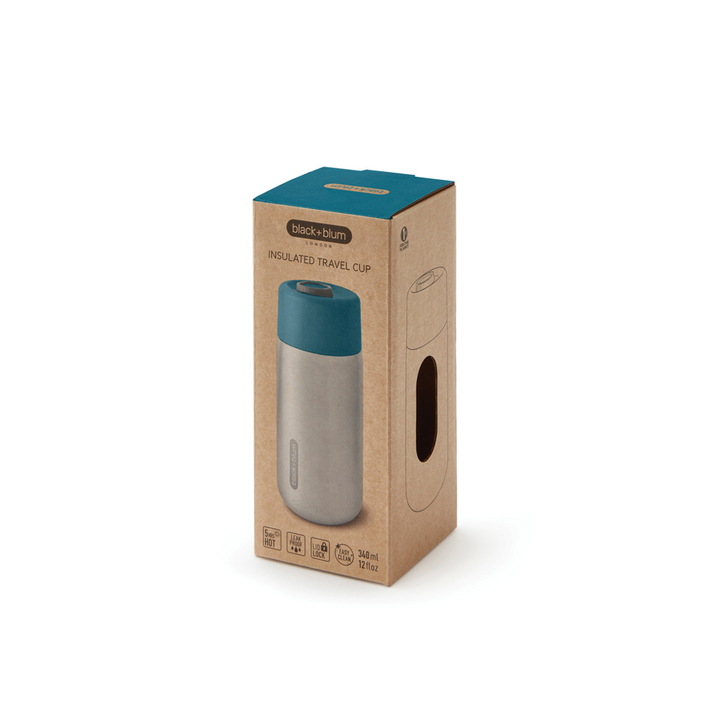 Black+Blum geisoleerde lekvrije reisbeker 340ml.