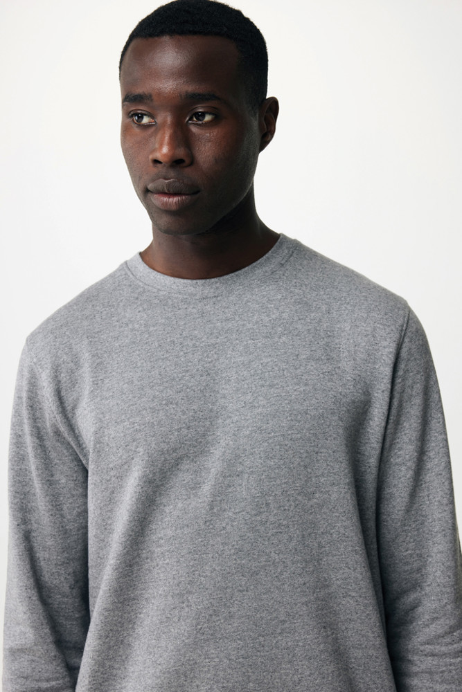 IQONIQ Etosha lichtgewicht gerecycled katoen sweater