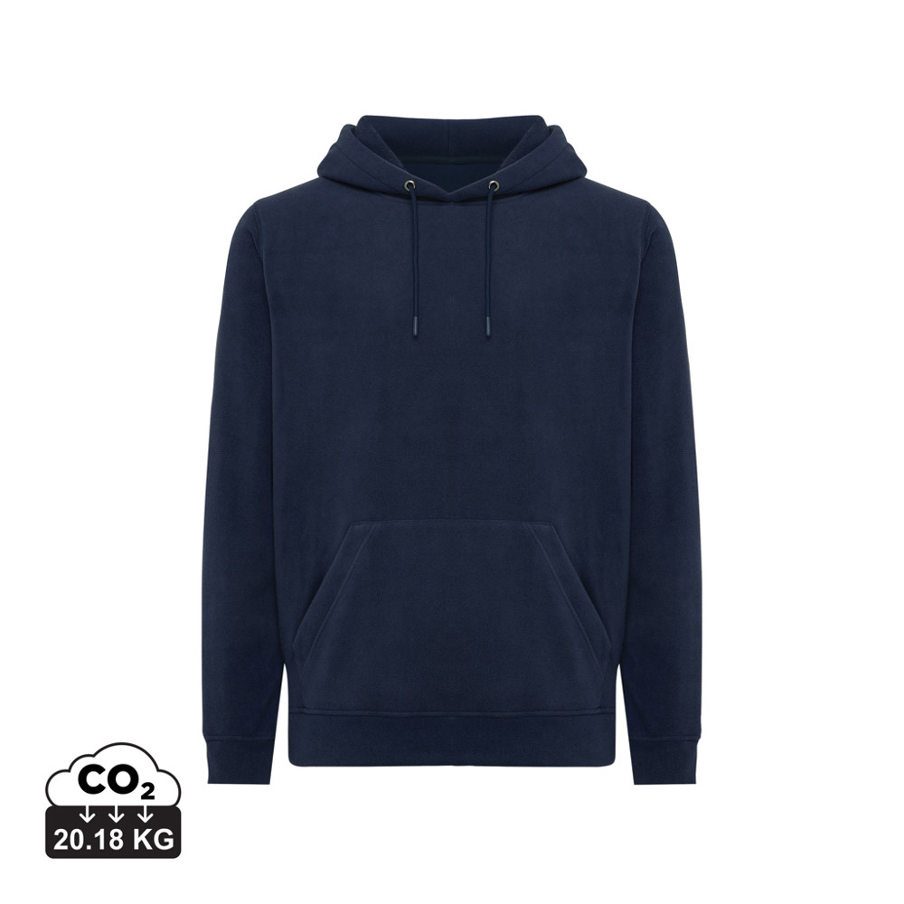 IQONIQ Trivor gerecycled polyester fleece hoodie