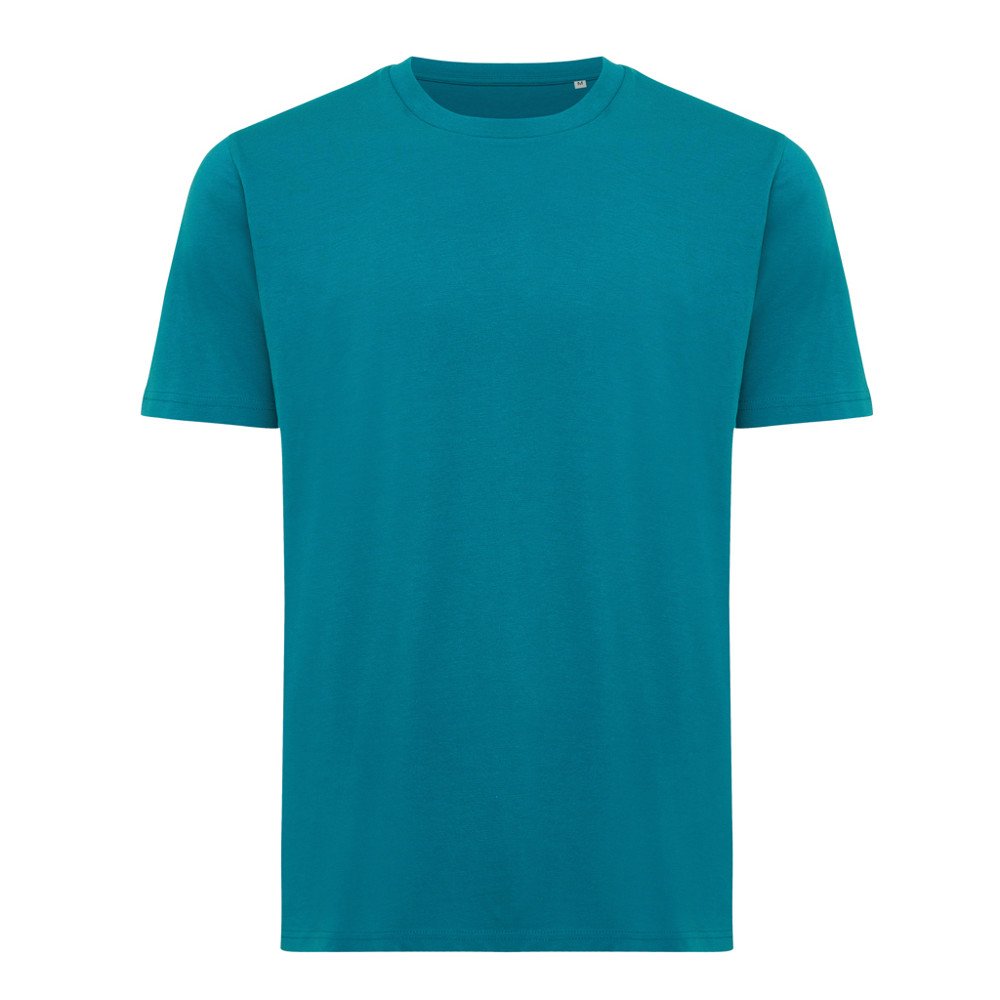 IQONIQ Sierra lichtgewicht gerecycled katoen t-shirt - verdigris (± PMS 18-4834TCX)
