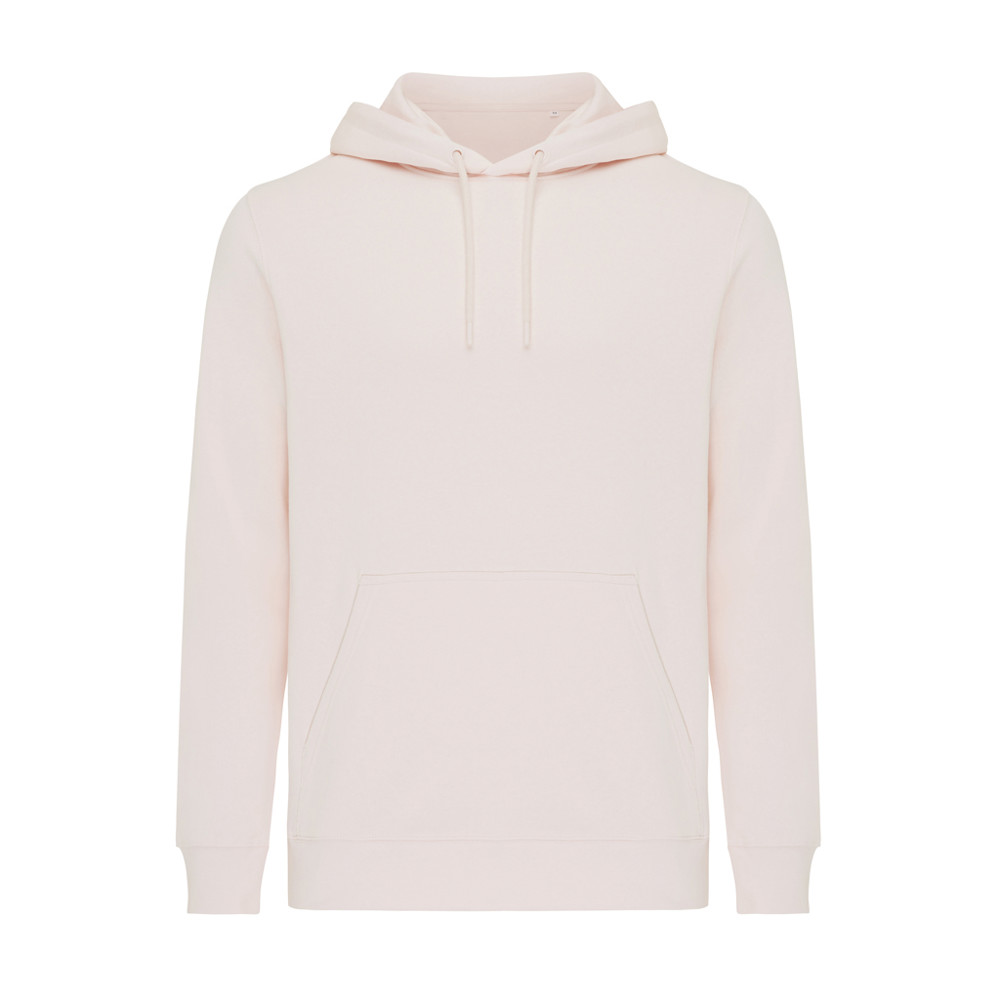 IQONIQ Rila lichtgewicht gerecycled katoen hoodie - cloud pink (± PMS 11-1408 TCX)