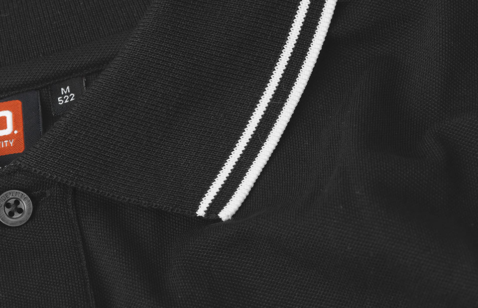 Contrast poloshirt | stretch