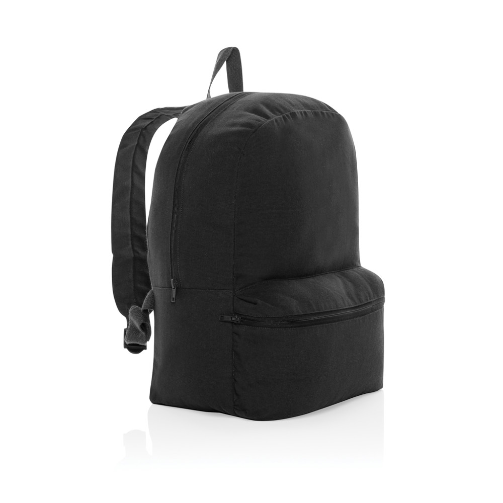 Impact Aware™ 285 g/m² rcanvas rugzak ongeverfd - zwart (± PMS Black)