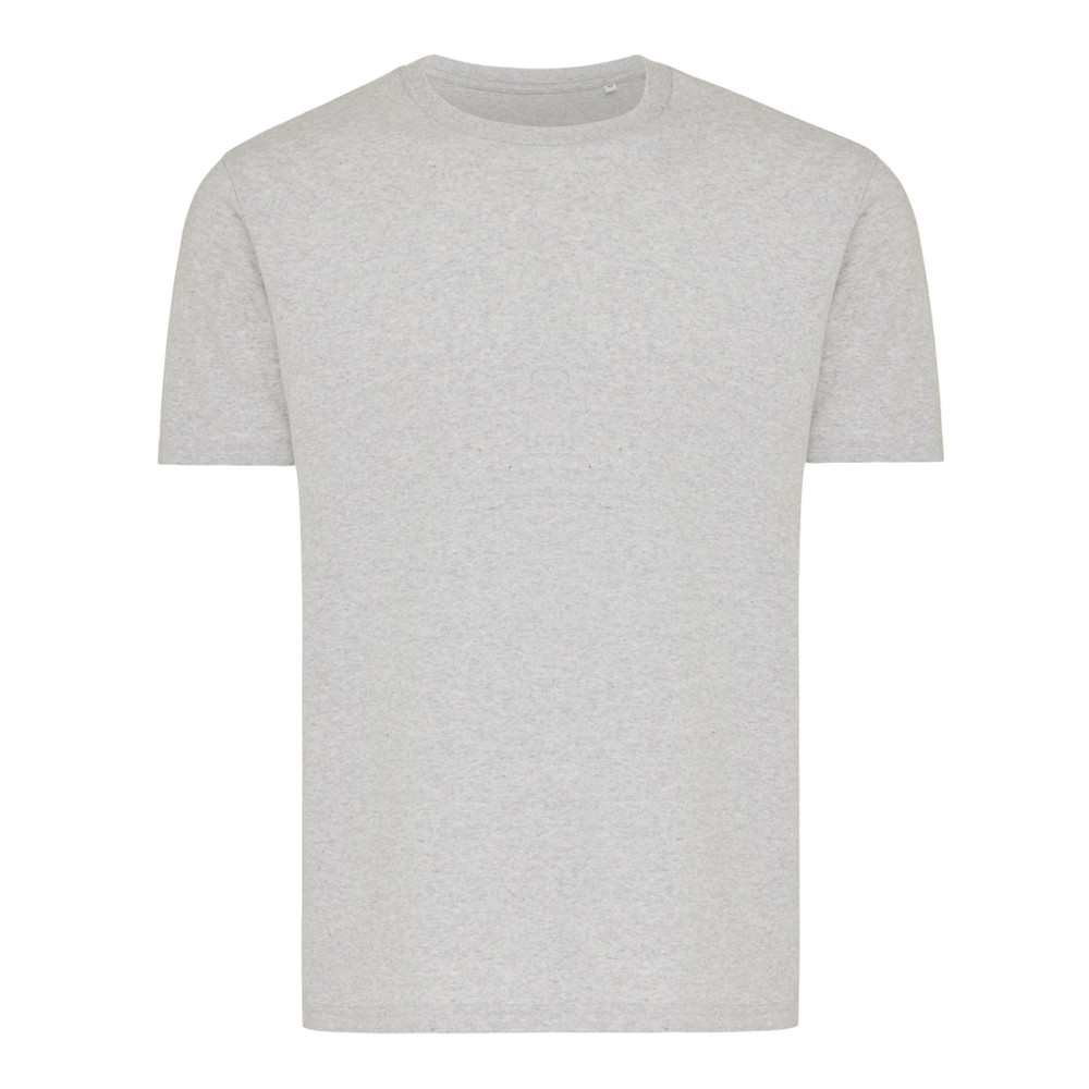 IQONIQ Brett gerecycled katoen t-shirt - light heather grey (± PMS light heather grey)