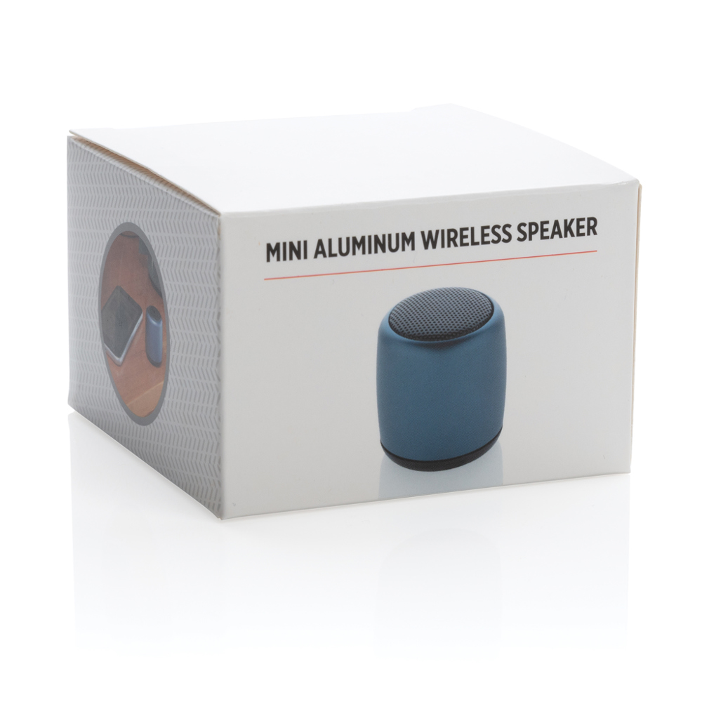 Mini aluminium draadloze speaker