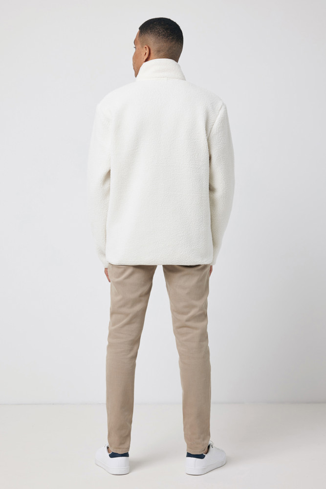 IQONIQ Diran gerecycled polyester pile-fleece jas