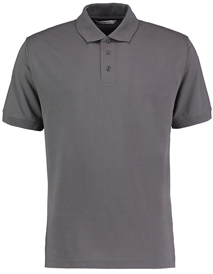 Kustom Kit - Classic Fit Klassic Superwash® 60° Polo - Charcoal