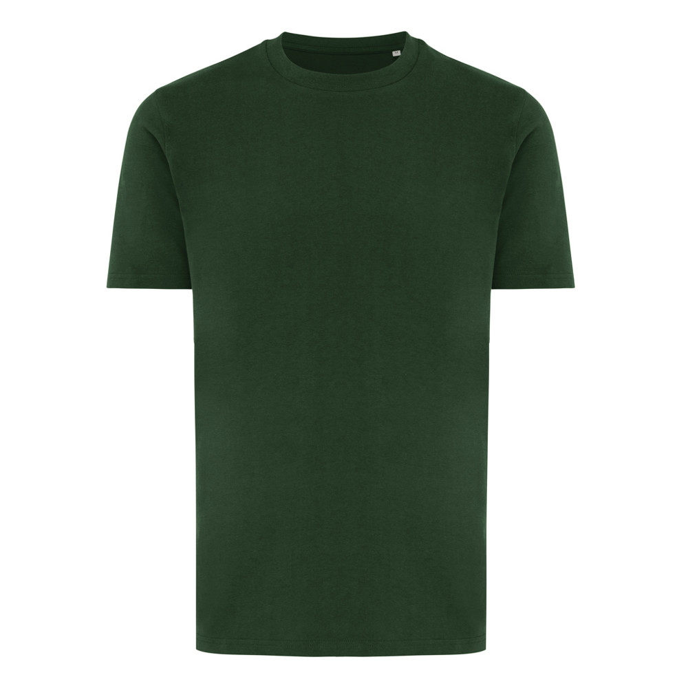 IQONIQ Brett gerecycled katoen t-shirt - forest green (± PMS 19-5920TCX)