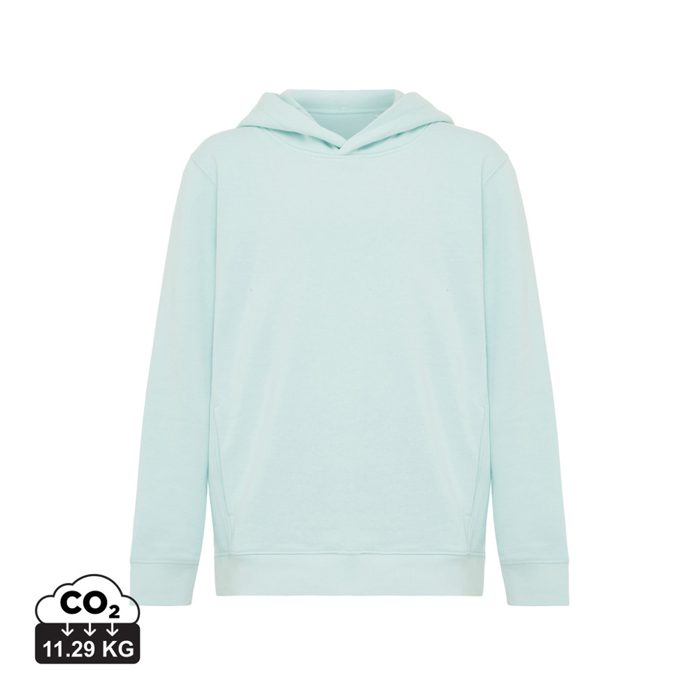 IQONIQ Yengo kids recycled katoen hoodie met steekzakken