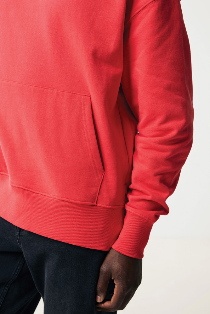 IQONIQ Yoho gerecycled katoen relaxed hoodie