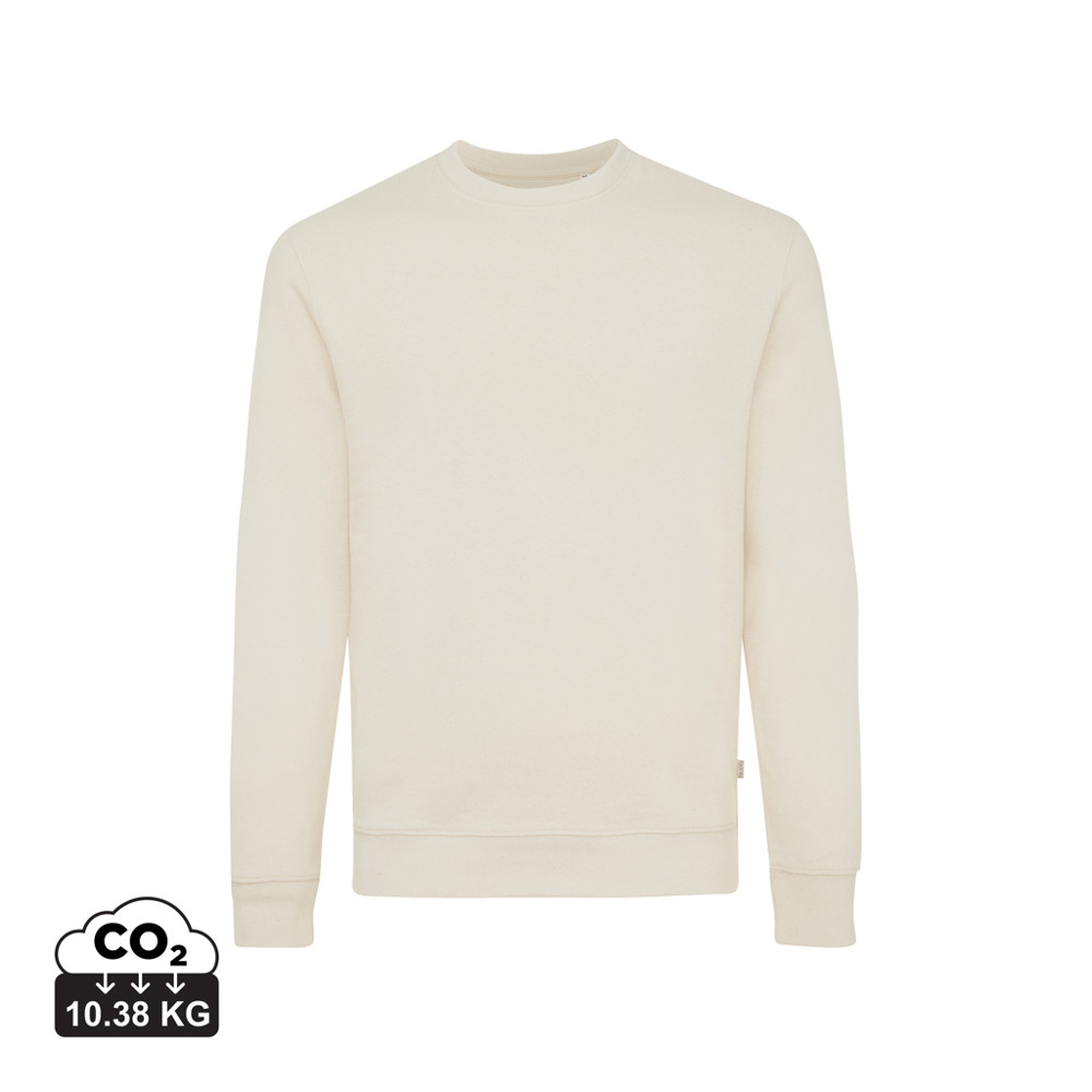IQONIQ Denali gerecycled katoen sweater ongeverfd
