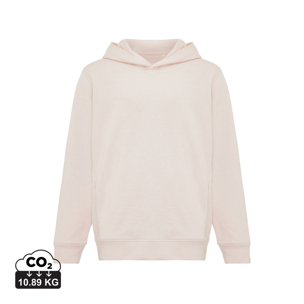 IQONIQ Yengo kids recycled katoen hoodie met steekzakken